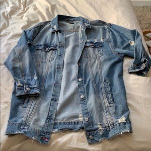 Fiore Distressed Denim Jacket